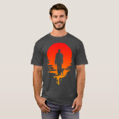 T-shirt JWick and Dog Sunset gift (Devant entier)