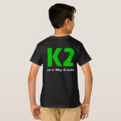 T-SHIRT K2 (Dos entier)