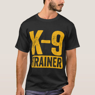 T-shirt K9 Formation d'instructeur de police de chien de c
