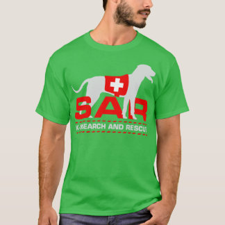 T-shirt K9 Recherche et Secourt SAR (12)