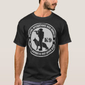 T-shirt K9    Spécial Operations Chien Handler (Devant)