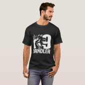 T-shirt K-9 Handler Police Sheriff Cops Droit Force (Devant entier)