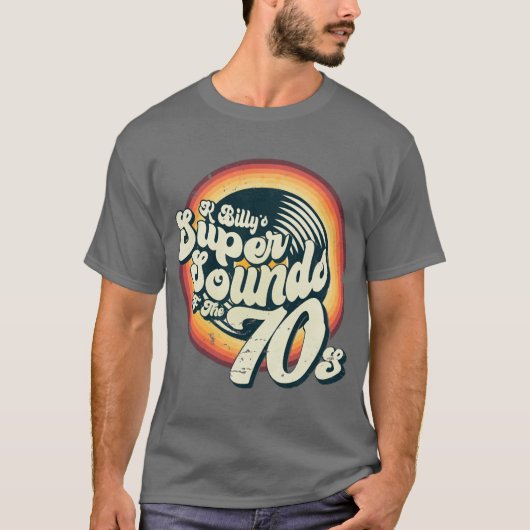 T-shirt K Billys Super Sounds of the 70s gift (Devant)