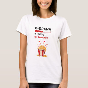 T-shirt K-Drama est en chargement Personnalisé 
