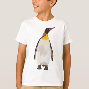 T-shirt K est pour le roi Penguin