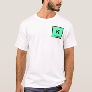 T-shirt K - Kalamazoo Michigan Chimie Tableau Périodique