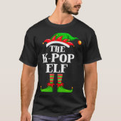 T-shirt K-p Elf Matching Family Group Christmas Party Pyja (Devant)