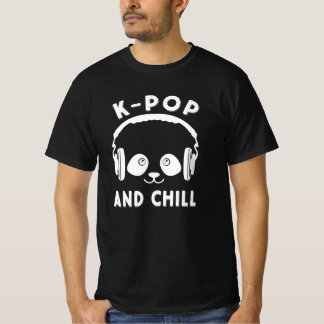 T-shirt K-Pop and Chill Shirt - Cute Kawaii Panda