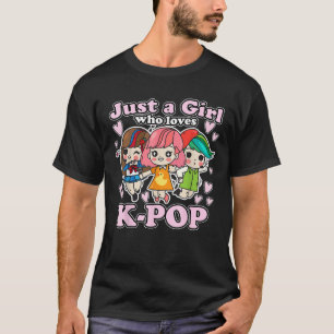 T-shirt K Pop Corée Musique populaire Saranghae Merchandis