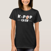 T-shirt K Pop Crew Corée Pop Music Kpop (Devant)