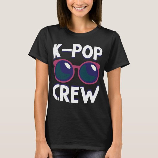 T-shirt K Pop Crew K Pop (Devant)