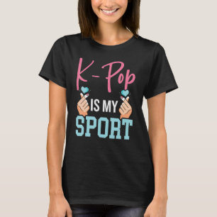 T-shirt K-Pop est mon sport