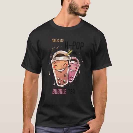 T-shirt K Pop Kpop Bubble Tea 1 (Devant)