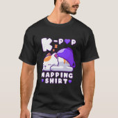 T-shirt K-Pop Music Sleeping Chat K-Pop Napping (Devant)
