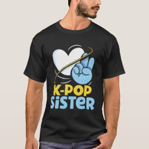 T-shirt K-Pop Sister Music K-Pop coréen
