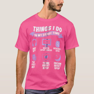 T-shirt K-Pop toute la journée Kpop Love Zip