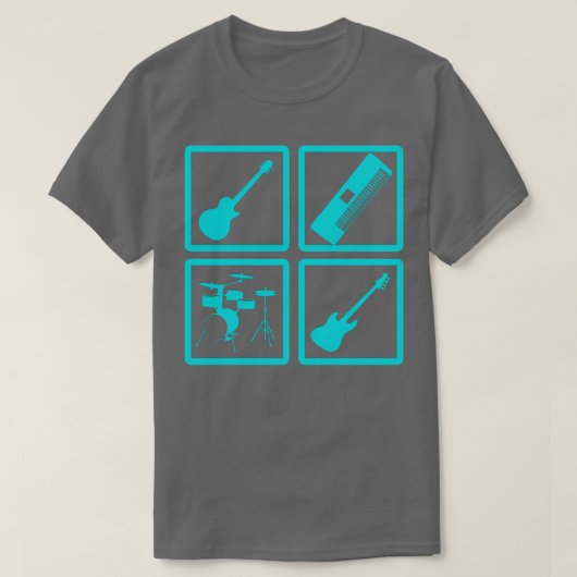 T-shirt K sur subtil (Design devant)
