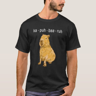 T-shirt ka puh baa ruh Capybara Capibara