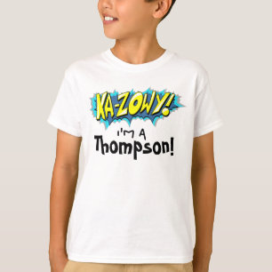 T-shirt Ka-Zowy de bande dessinée d'art ! Chemise de