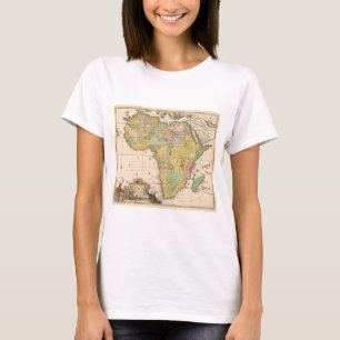 T-shirt Kaart van Afrika (vers 1690) par Carel Allard.