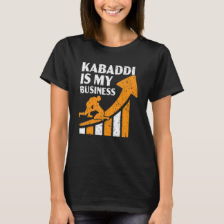 T-shirt Kabaddi Est Mon Entreprise Indian Team Sport Raide