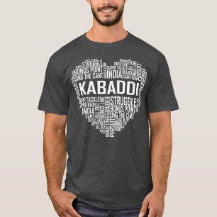 T-shirt Kabaddi Heart