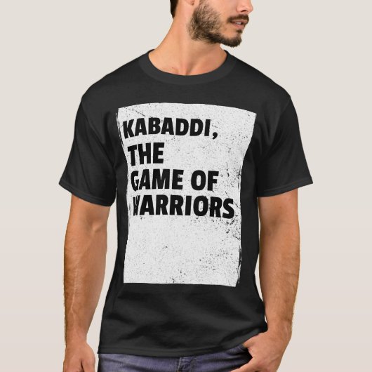 T-shirt Kabaddihe Game Of Warriors Sport boy retro (Devant)