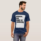 T-shirt Kabaddihe Game of Warriors Sport friend retro (Devant entier)