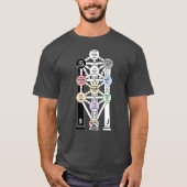 T-shirt Kabbalah Arbre De Vie (Devant)