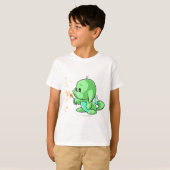 T-shirt Kacheek Green (Devant entier)