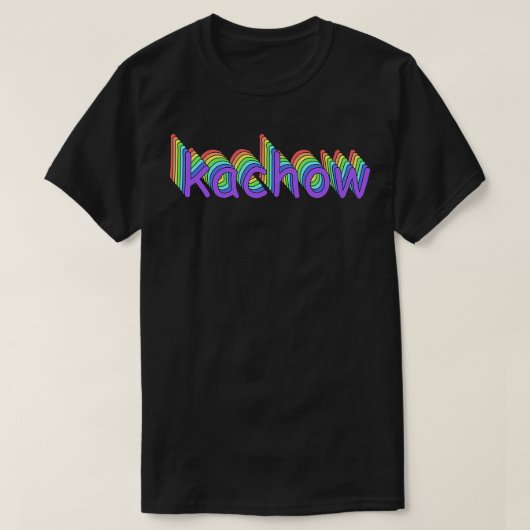 T-shirt Kachow (Design devant)