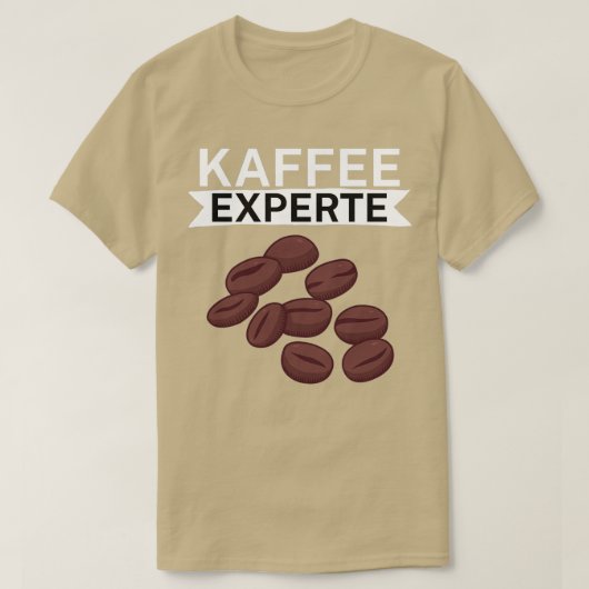 T-shirt Kaffee Experte Kaffee Geschenk 1 (Design devant)