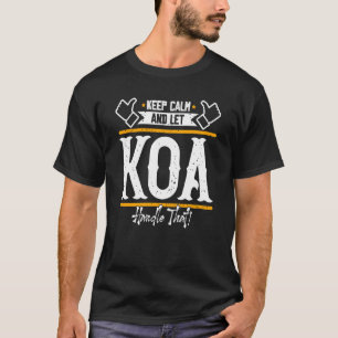 T-shirt Kai Gardez le calme et laissez Kai manipuler 1