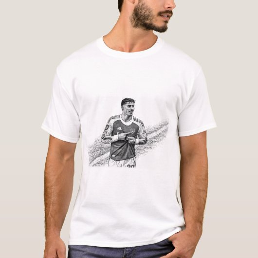 T-shirt kai havertz poignard (Devant)