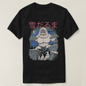 T-shirt Kaiju Snowman (Design devant)