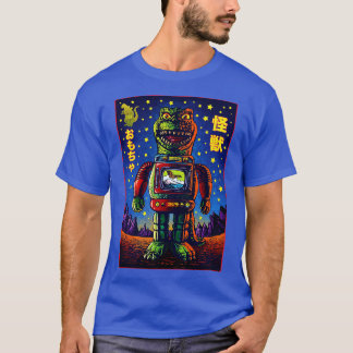 T-shirt Kaiju Tin Toy