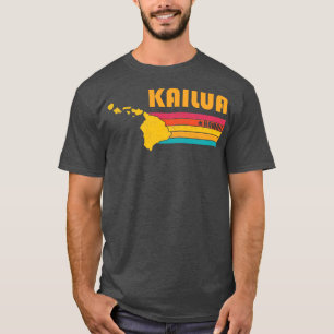 T-shirt Kailua Hawaii Souvenir Vintage en détresse