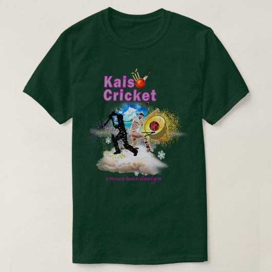 T-shirt Kaiso Cricket, Cricket (Design devant)