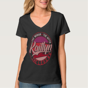 T-shirt Kaitlyn la Dame du Mythe la Légende