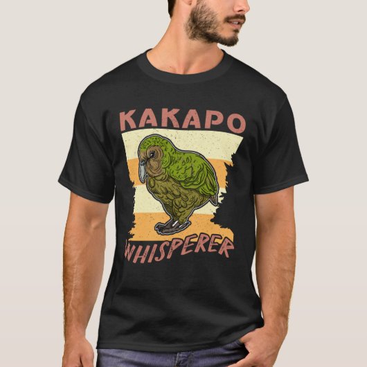 T-shirt Kakapo birds biologist birdwatchig ornithologist   (Devant)