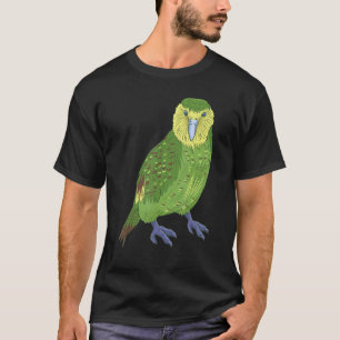 T-shirt Kakapo Parrot Nouvelle-Zélande Oiseau Parrot
