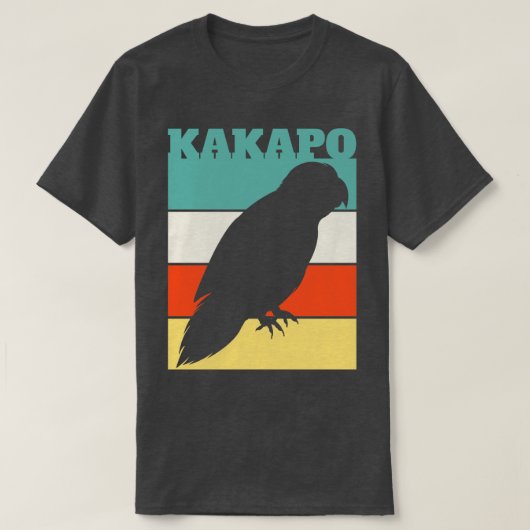 T-shirt Kakapo Retro (Design devant)