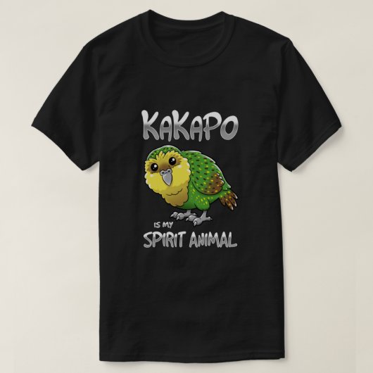 T-shirt Kakapo Spirit Animal Classic (Design devant)