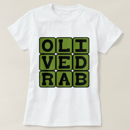 T-shirt Kaki, Couleur (Design devant)