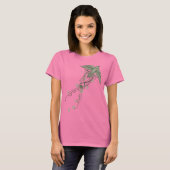 T-shirt Kaki lapin (Devant entier)