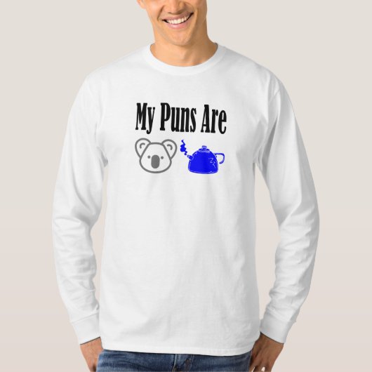 T-shirt Kala Tea Puns Drôle (Devant)