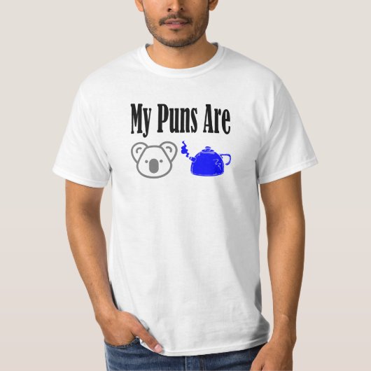 T-shirt Kala Tea Puns Drôle (Devant)