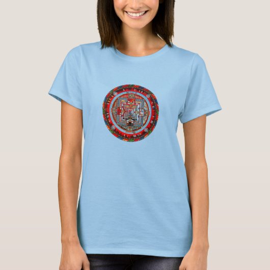 T-shirt kalachakra mandala - femmes (Devant)