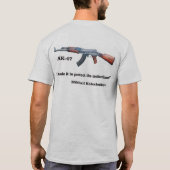 T-shirt Kalachnikov d'AK-47 Mikhail (Dos)