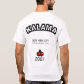 T-shirt kalama-vierge (Dos)